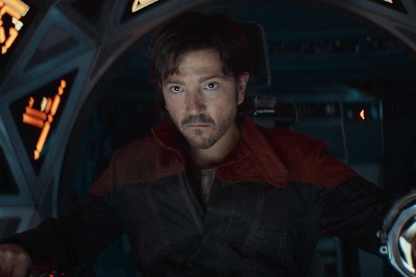 Diego Luna as Cassian Andor in the second and final season of the Star Wars series Andor.