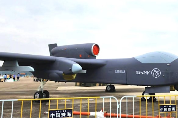 Jiu Tian, or “High Sky” in Chinese was unveiled at an airshow last year.