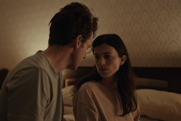 Ashley Zukerman and Talia Zucker