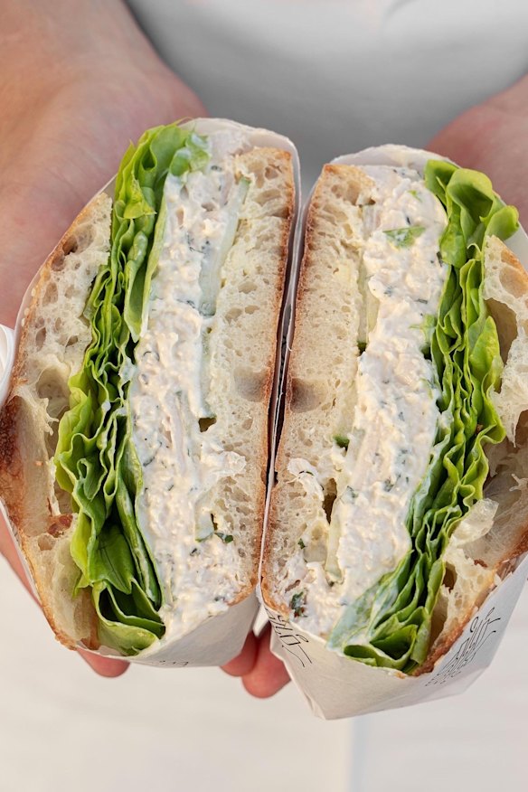 Chicken salad sandwich.