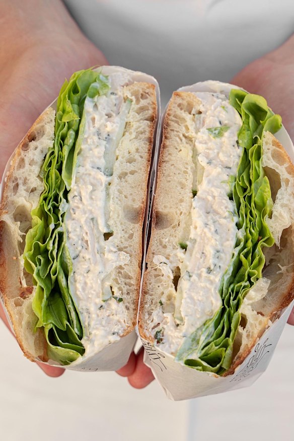 Chicken salad sandwich.