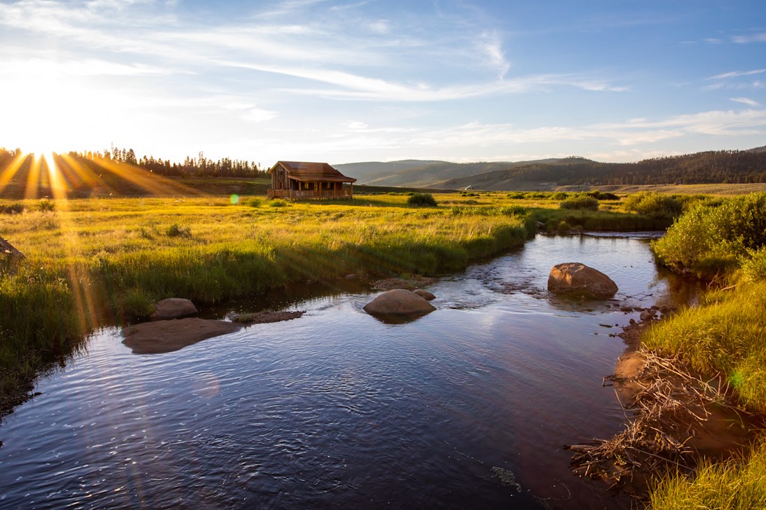 Take a nature break at the secluded Devil’s Thumb Ranch, a Colorado ...