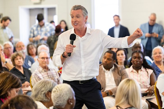California Gov. Gavin Newsom is nationally known, but not necessarily nationally loved.