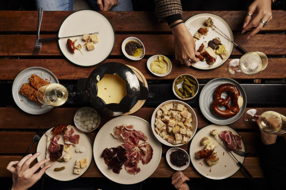 Arbory’s $55 fondue is plenty for lunch between two.