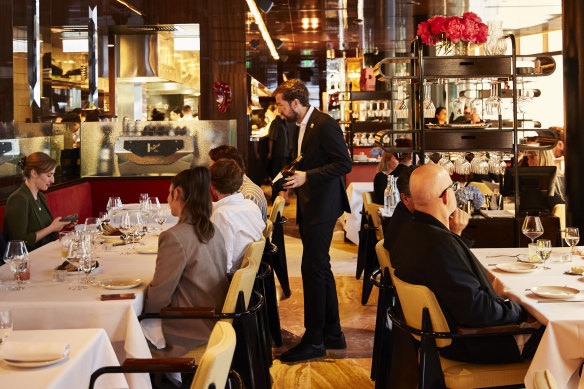 The Grill is located at CBD hospitality hub The International.