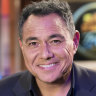 Sam Pang on the rough set of his show Sam Pang Tonight.