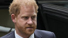 Prince Harry arrives at the High Court in London on Tuesday.