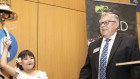 Barry Lambert has been a long time supporter of medical cannabis due to his granddaughter, Katelyn (pictured) suffering from incurable epilepsy.