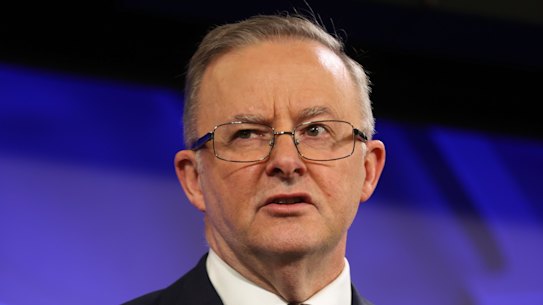 Labor leader Anthony Albanese.