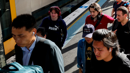 Sydney train commuters are caught in the middle of the brinkmanship between rail unions and the government. 