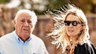 Zara founder Amancio Ortega and his daughter Marta Ortega Perez.