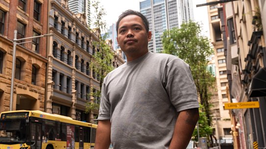 Geeroh Ebrada is sub-leasing an apartment to save money in Sydney’s pricey rental market because he found it cheaper than going on a lease.