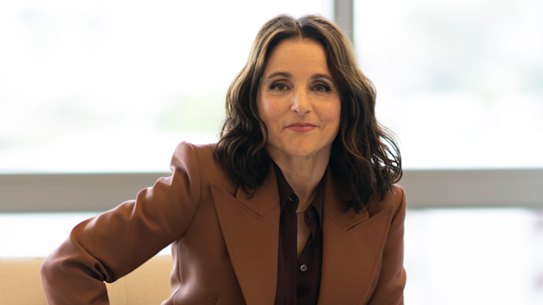 Julia Louis-Dreyfus poses for a portrait to promote the film “You Hurt My Feelings”