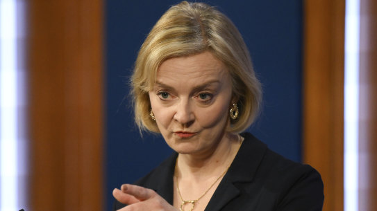 Britain’s Prime Minister Liz Truss after the sacking of former Chancellor of the Exchequer Kwasi Kwarteng,