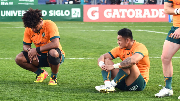 Record loss a blow to Wallabies’ World Cup credentials