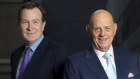 Premier Investments chairman Solomon Lew is seeking a new CEO after Mark McInnes, left, decided to leave to top job after 10 years.