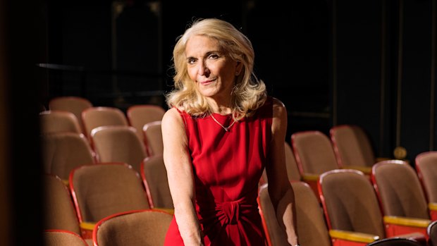 Catherine Russell in the Manhattan building where she performs eight times a week and for which she’s also the general manager.