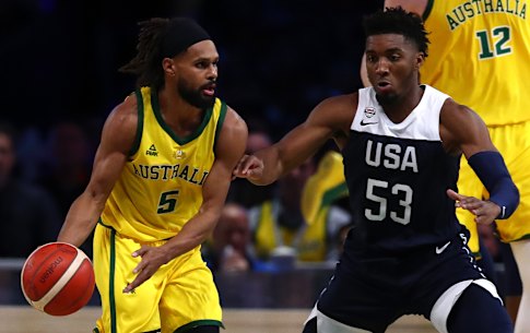 Australia’s Patty Mills in 2019.