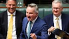 Climate Change and Energy Minister Chris Bowen in parliament on Wednesday.