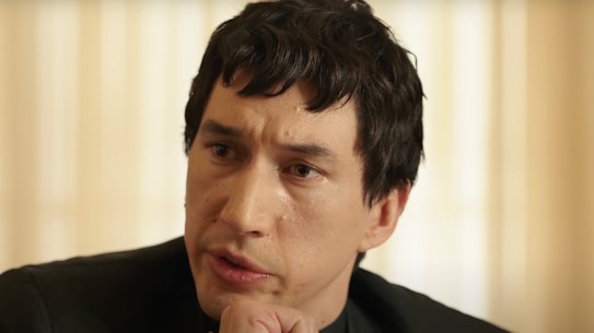 Adam Driver in Megalopolis. 