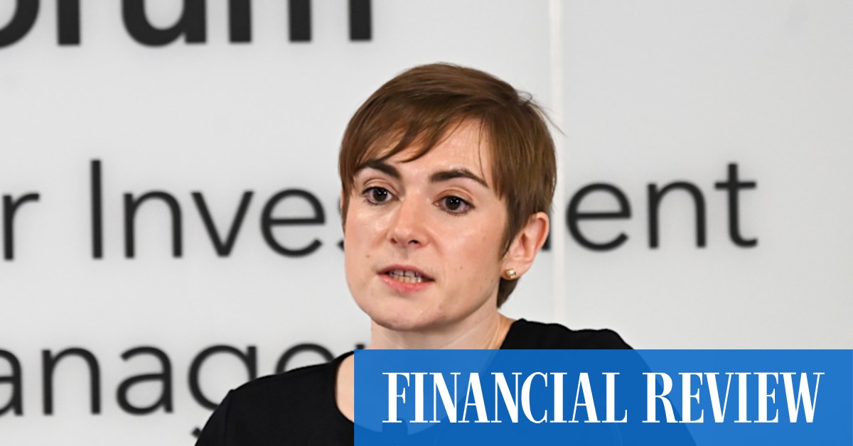 RBA chief economist Sarah Hunter said high interest rates could compound the effect of Chalmers’ tax changes on the property market.