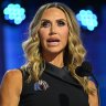 Lara Trump, co-chair of the Republican National Committee, speaks during the Republican National Convention (RNC) in July.