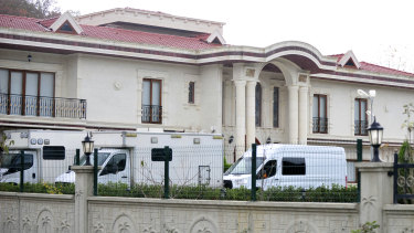 The owner of the luxury rural villa was called by a member of the Khashoggi kill squad, Turkish prosecutors said.