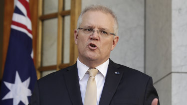 Prime Minister Scott Morrison. 