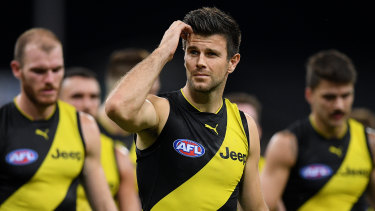Round three was the last game Trent Cotchin played in, where he came down with a hamstring injury. 
