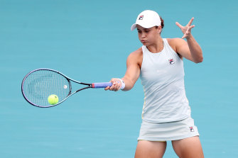Queenslander and world number one Ash Barty is a favourite at the Brisbane International.