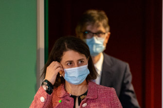 Premier Gladys Berejiklian and NSW Health’s Dr Jeremy McAnulty providing an update on COVID-19. 