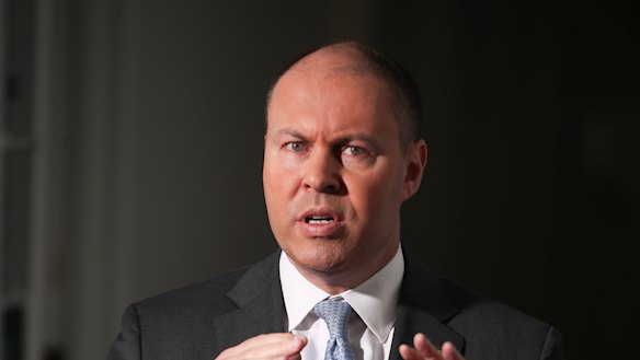 Treasurer Josh Frydenberg.