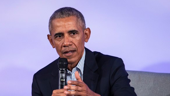 Former US president Barack Obama says young activists should quickly get over the idea of being politically woke.