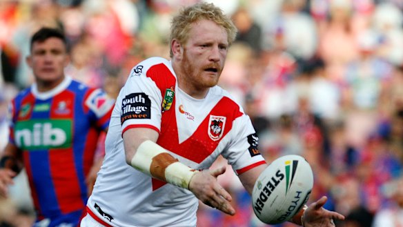 All to play for: Dragon James Graham is ready to finally triumph in a grand final.