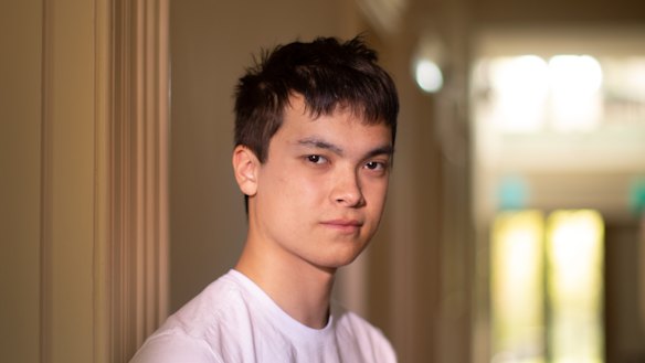 Year 12 student Laurence Armstrong.