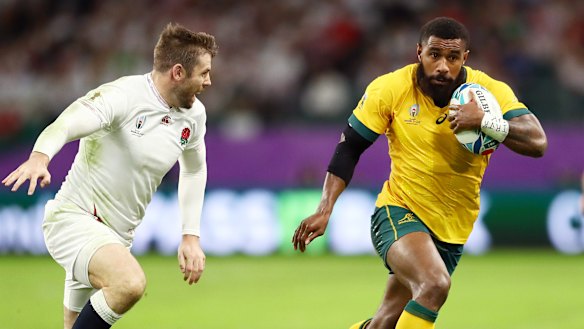 Bright spot: The Wallabies can build for the future with the likes of Marika Koroibete.