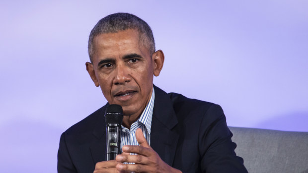 Former president Barack Obama.