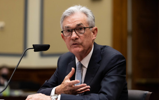 Federal Reserve chairman Jerome Powell. The central bank’s monetary policymakers are divided on the outlook for the US economy.