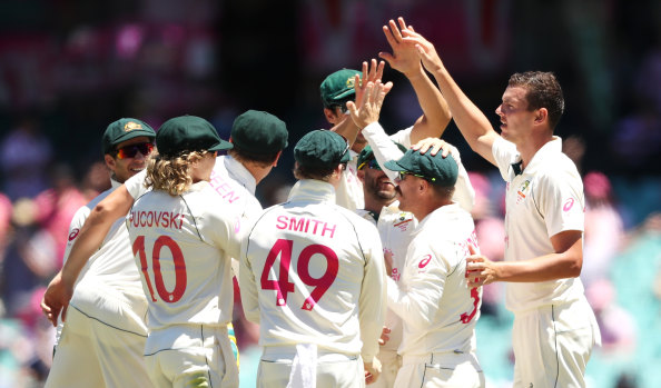 Australia are on top after four days play at the SCG.