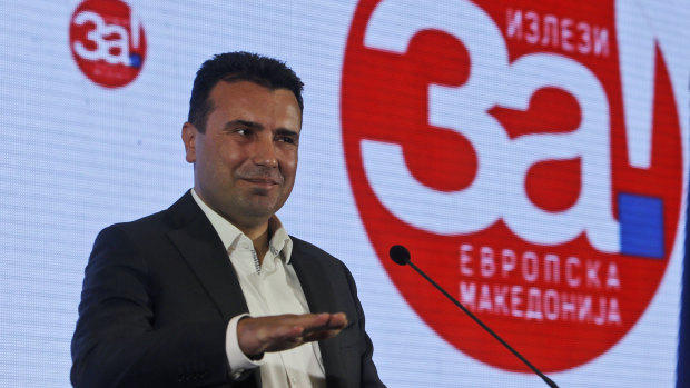 Macedonia's Prime Minister Zoran Zaev did the deal with Greece.