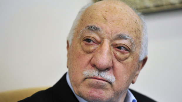 Exiled Islamic cleric Fethullah Gulen, who lives in the US.