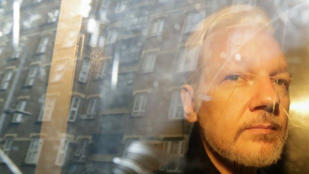 Julian Assange, WikiLeaks' founder, is in jail in the UK.