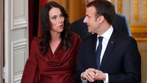 Ardern and Macron are calling on world leaders and corporations to stamp out extremism online. 