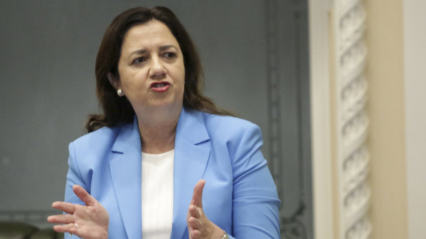Queensland Premier Annastacia Palaszczuk said the decision to split the quarantine bill among the states “never came to our cabinet”.