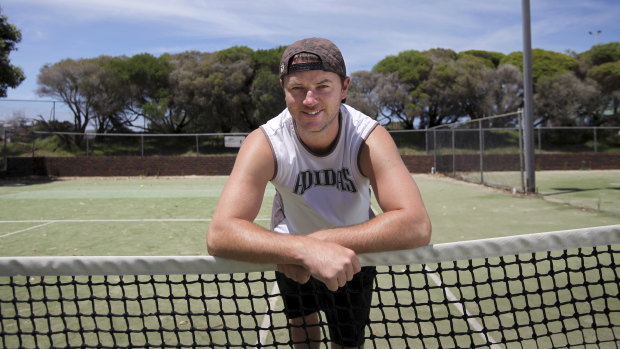 Todd Reid pictured in 2011 at the Matraville Sports Centre in Sydney. 