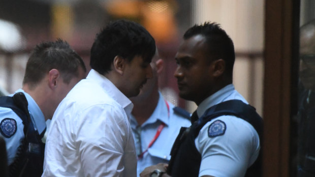 James Gargasoulas arrives at the Supreme Court on Wednesday.