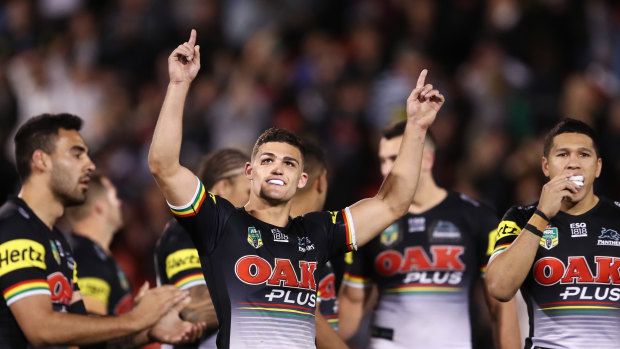 Nathan Cleary's comeback kings did it again against Canberra on Sunday.