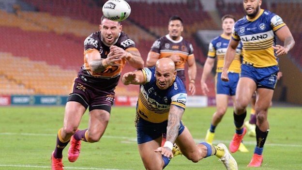 Thursday night's clash between the Eels and Broncos in Brisbane was a ratings smash.