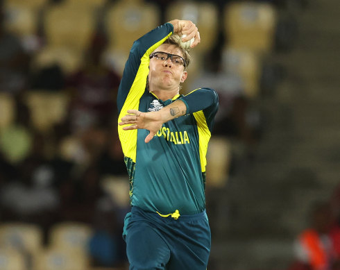 Adam Zampa removed the dangerous Brandon McMullen.