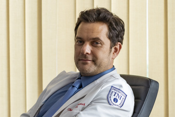Joshua Jackson as the dubiously credentialed surgeon Dr Christopher Duntsch